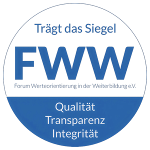 FWW-Siegel – Forum Werteorientierung in der Weiterbildung: Qualität, Transparenz, Integrität
